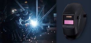 Maska spawalnicza JAVA samościemniająca z filtrem Bateria słoneczna/bat.litowa CR2032 6