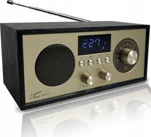 Radio przenośne Brda FM/BT/USB akum.2200mAh,10W,ładowanie indukcyjne telefonu,czarno-złote 5