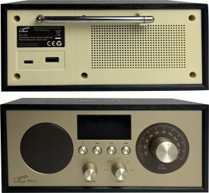 Radio przenośne Brda FM/BT/USB akum.2200mAh,10W,ładowanie indukcyjne telefonu,czarno-złote 7