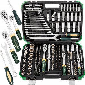 Zestaw narzędzi 216+6el. 1/4", 3/8", 1/2" (8-22mm) 11