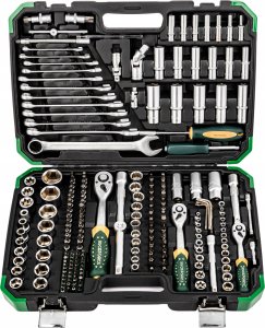 Zestaw narzędzi 216+6el. 1/4", 3/8", 1/2" (8-22mm) 4