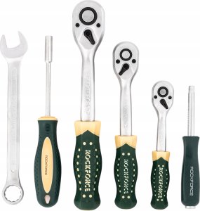 Zestaw narzędzi 216+6el. 1/4", 3/8", 1/2" (8-22mm) 5