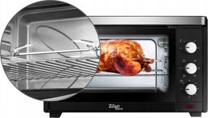 PIEKARNIK ELEKTRYCZNY ROŻEN GRILL TIMER TERMOOBIEG 45L 2000W 3