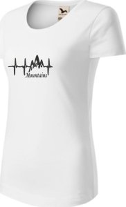 Radziszewska KOSZULKA DAMSKA GÓRY EKG BIAŁA XL KRÓTKI RĘKAW HAFT BAWEŁNA 100% 2