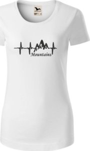 Radziszewska KOSZULKA DAMSKA GÓRY EKG BIAŁA XL KRÓTKI RĘKAW HAFT BAWEŁNA 100% 3