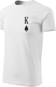 KOSZULKA NA DZIEŃ CHŁOPAKA KING KRÓL L KRÓTKI RĘKAW HAFT PREZENT BAWEŁNA 3