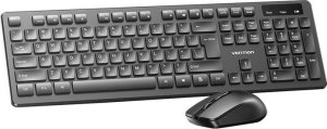 Zestaw bezprzewodowy Klawiatura i Mysz VENTION KTDB0-EN (Czarna) 1