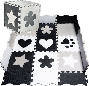 MATA PIANKOWA PUZZLE PIANKOWE KOJEC EDUKACYJNA SKŁADANA DLA DZIECI DUŻA XXL 1