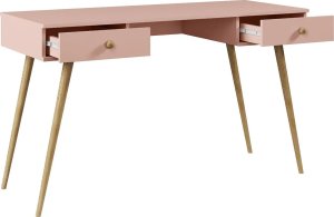 Biurko LEBEL różowe MELIMEBLE 2