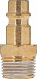 Wtyk mosiężny GZ 3/8" typ męski (1/10/100) 2