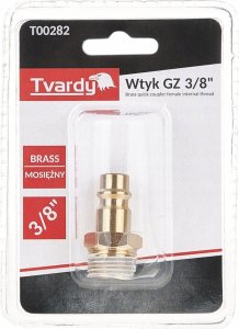 Wtyk mosiężny GZ 3/8" typ męski (1/10/100) 3