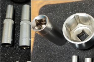 Zestaw narzędzi 125+6el. 1/4", 3/8", 1/2" Premium 9