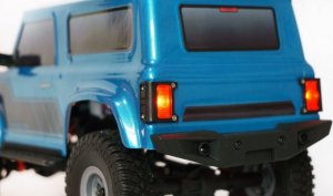 Amewi Amx Rock Am18 Scale Crawler Off-Road Vehicle 4Wd 1:18 Rtr Blue 1