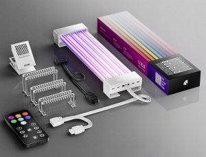 QingSea Taśma ARGB do kabla przewodu 24 PIN ARGB 5V 205 mm Płyta główna 6