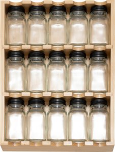 Organizer na przyprawy do szuflady lub na blat 15 słoików 2