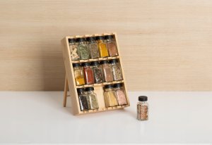 Organizer na przyprawy do szuflady lub na blat 15 słoików 5