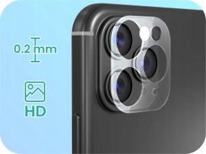 3-PAK Szkło Na Aparat Do Apple iPhone 11 Pro (Hartowane, Na Obiektyw, 9H) 2