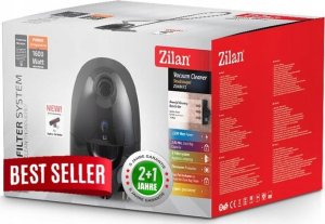 ODKURZACZ ZILAN WORKOWY ZILAN MEGA MOC 2L 860W AKCESORIA TURBO XXL 12