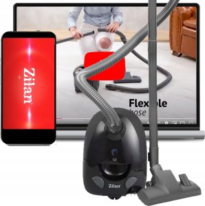 ODKURZACZ ZILAN WORKOWY ZILAN MEGA MOC 2L 860W AKCESORIA TURBO XXL 7