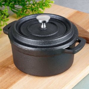 GARNEK ŻELIWNY 10cm DO ZAPIEKANIA I SERWOWANIA 199073 CAST LINE 3