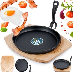 Patelnia Vilde Żeliwna 22cm 10