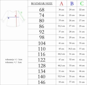 Bluzka bawełna z długim rękawem dla dziewczynki Nicol Nelly 110 2