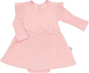 Sukienko-body dla dziewczynki z długim rękawem niemowlęce Nicol Nelly 56 (51 - 56 cm) 1