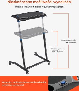 Vevor Biurko treningowe rowerowe 3