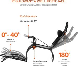 Stojak pod kierownicę wyścigową składany kompatybilny z Logitech G923/G920/G29 4