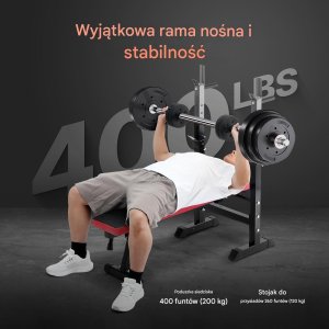 Ławka do ćwiczeń siłowych i inwersyjnych składana idealna do domowego treningu 7