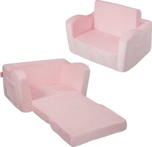 Składane krzesełko dla dzieci 2 w 1  wygodna sofa i leżanka 1