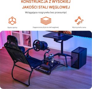 Stojak pod kierownicę wyścigową kompatybilny z Logitech G923/G920/G29 (GT Formula Mode) 6