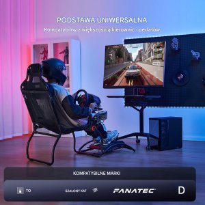 Stojak pod kierownicę wyścigową kompatybilny z Logitech G923/G920/G29 (GT Formula Mode) 7