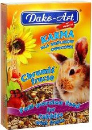 Dako-Art Chrumiś Fructo - dla królików i gryzoni 500g 1