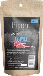 Karma sucha dla psa Piper Animals z jagnięciną 100 g 1