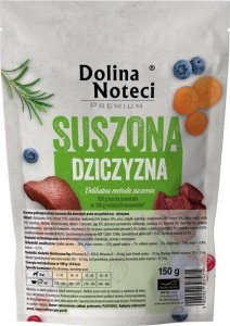 Karma suszona dla psa Dolina Noteci Premium dziczyzna 150 g 1