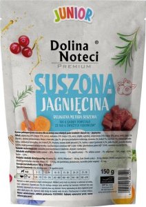 Karma suszona dla psa Dolina Noteci Premium junior suszona jagnięcina 150 g 1
