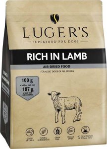 Lugers karma suszona dla psa bogata w jagnięcinę 1 kg 1