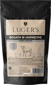 Lugers karma suszona dla psa bogata w jagnięcinę 200 g 1