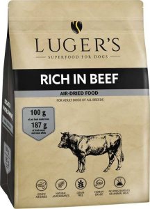 Lugers karma suszona dla psa bogata w wołowinę 1 kg 1