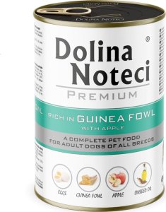 Dolina Noteci  Premium bogata w perliczkę z jabłkiem puszka 400 g 1