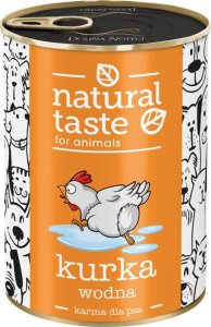 Mokra karma dla psa Natural Taste Kurka Wodna danie z kurczaka 400 g 1