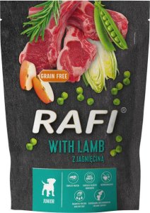 Sucha karma dla psa Rafi Junior z jagnięciną 150 g 1