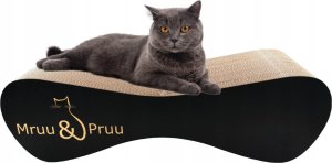 Drapak dla kota czarny duży MIMI | 70x23x24 cm | MruuPruu 1
