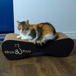 Drapak dla kota czarny duży MIMI | 70x23x24 cm | MruuPruu 3