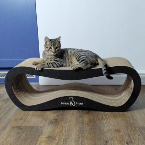 Drapak dla kota czarny mega LEON | 78x28x24 cm | MruuPruu 3