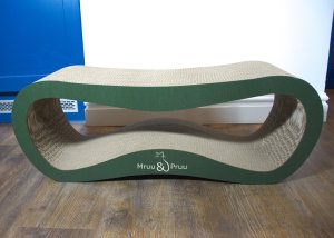 Mruu&Pruu Drapak dla kota zielony mega LEON | 78x28x24 cm | MruuPruu 9