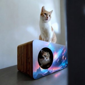 Drapak dla kota Kosmos | 53x28x30 cm | MruuPruu 4