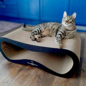 Drapak dla kota czarny XXL LEON |78x28x40 cm | MruuPruu 9