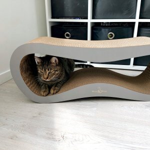 Mruu&Pruu Drapak dla kota szary łupek mega LEON | 78x28x24 cm | MruuPruu 3